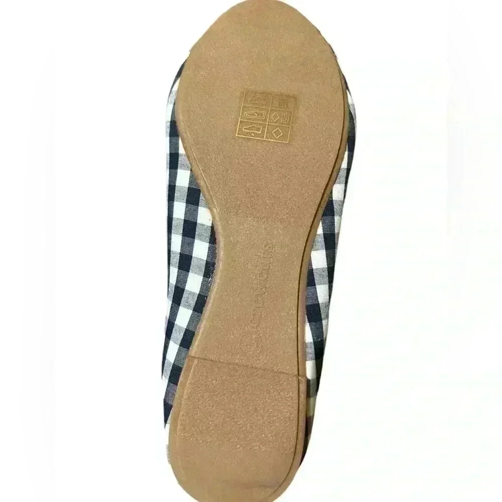 J Crew Crew Cuts Kids Gingham Shoes size 1